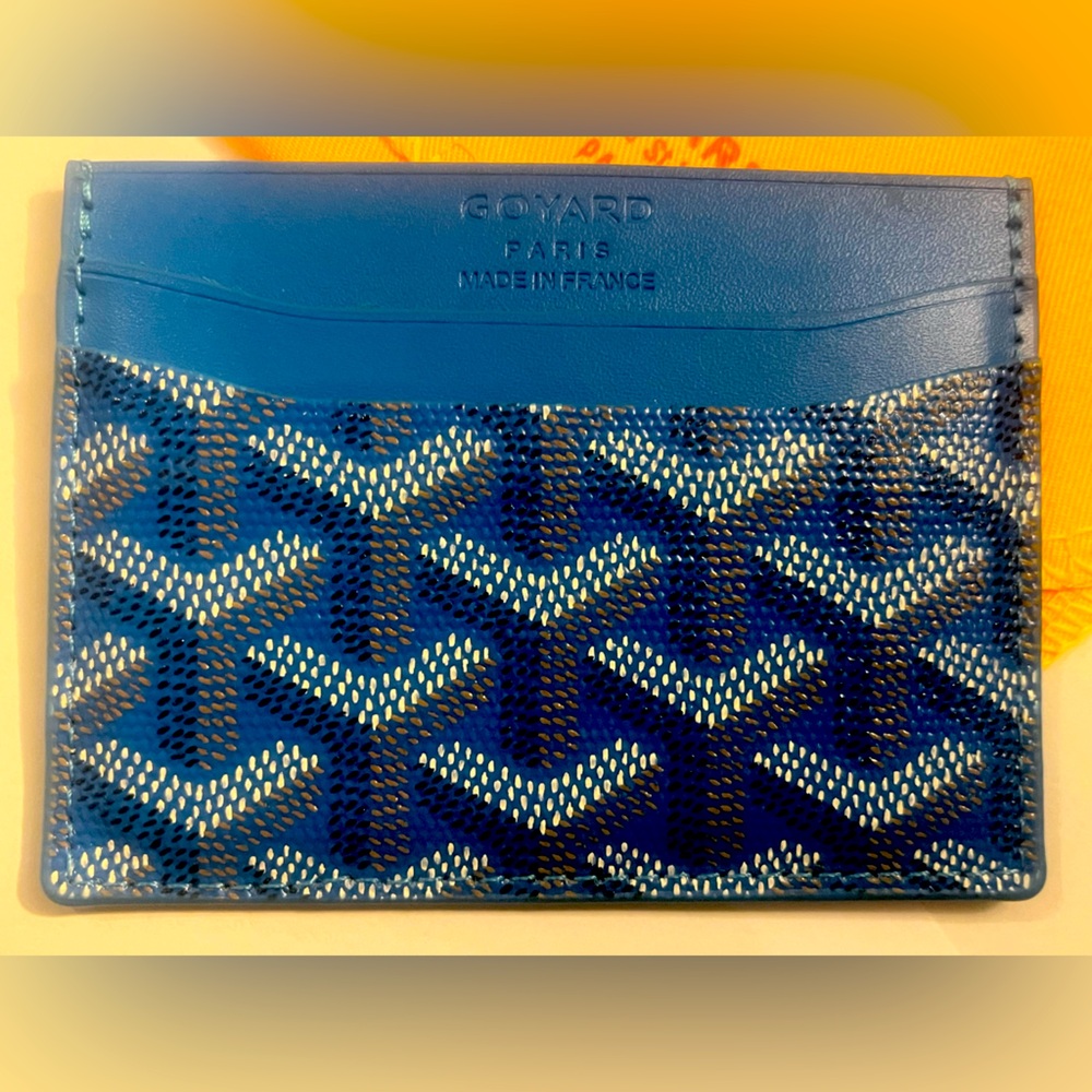 Goyard Saint-Sulpice Card Holder, used nice price